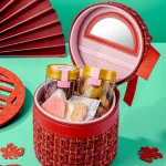 Crimson Pearl Elegance