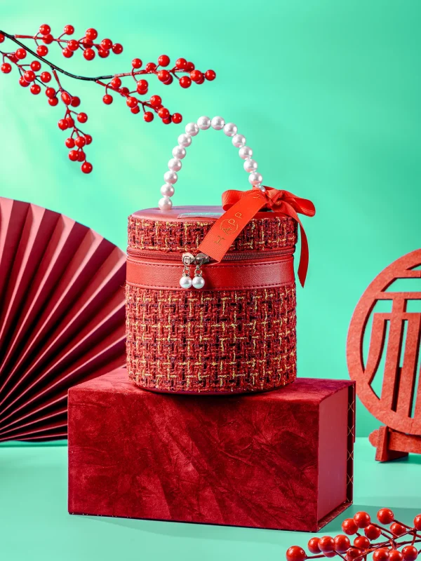 Crimson Pearl Elegance - Image 3